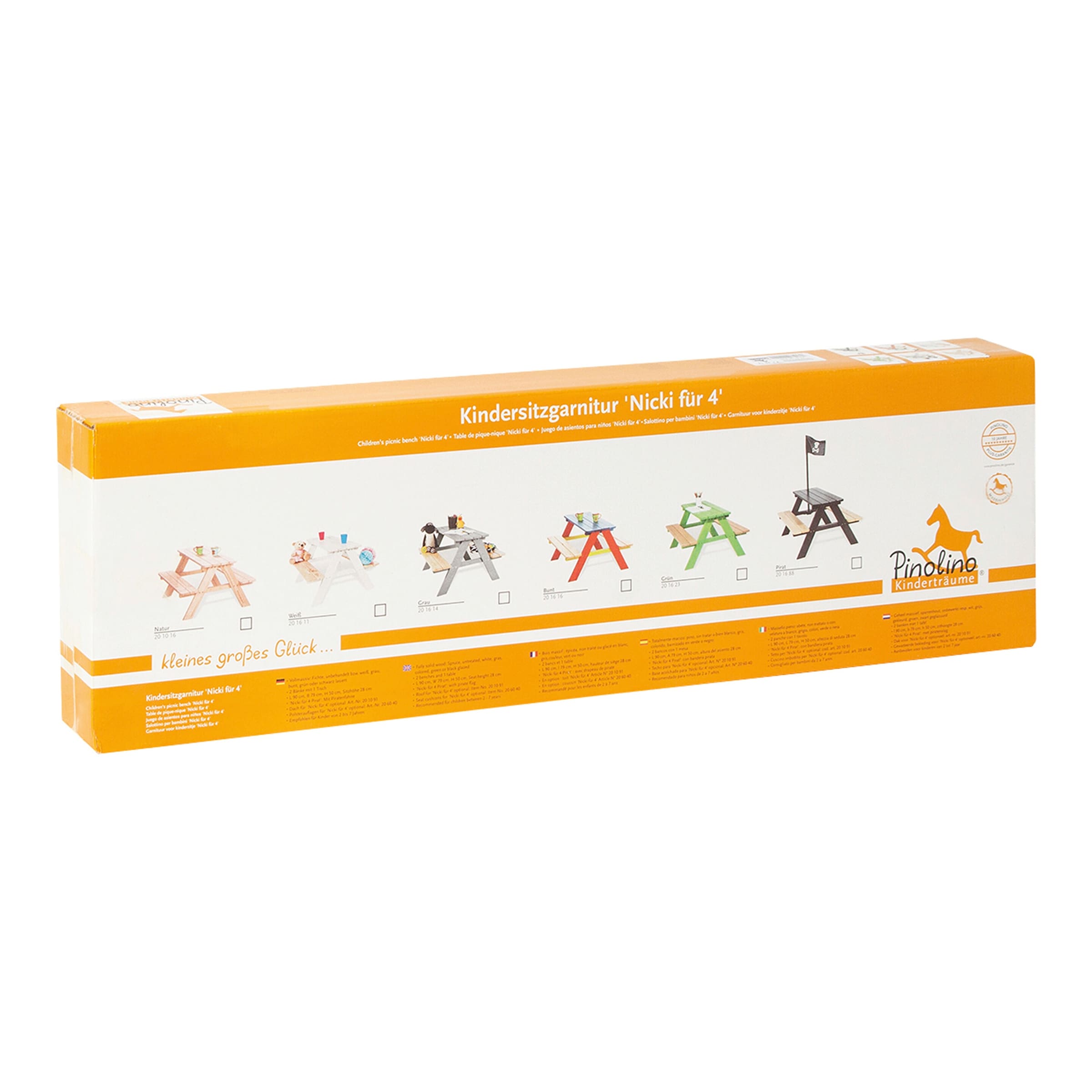 Kindersitzgruppe Nicki für 4