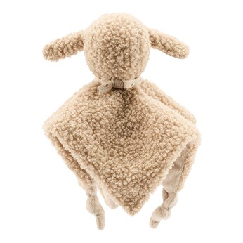 2-tlg. Geschenkset mit Rassel und Handtuch Schaf Flocki