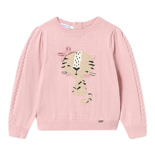 Pull en maille chat