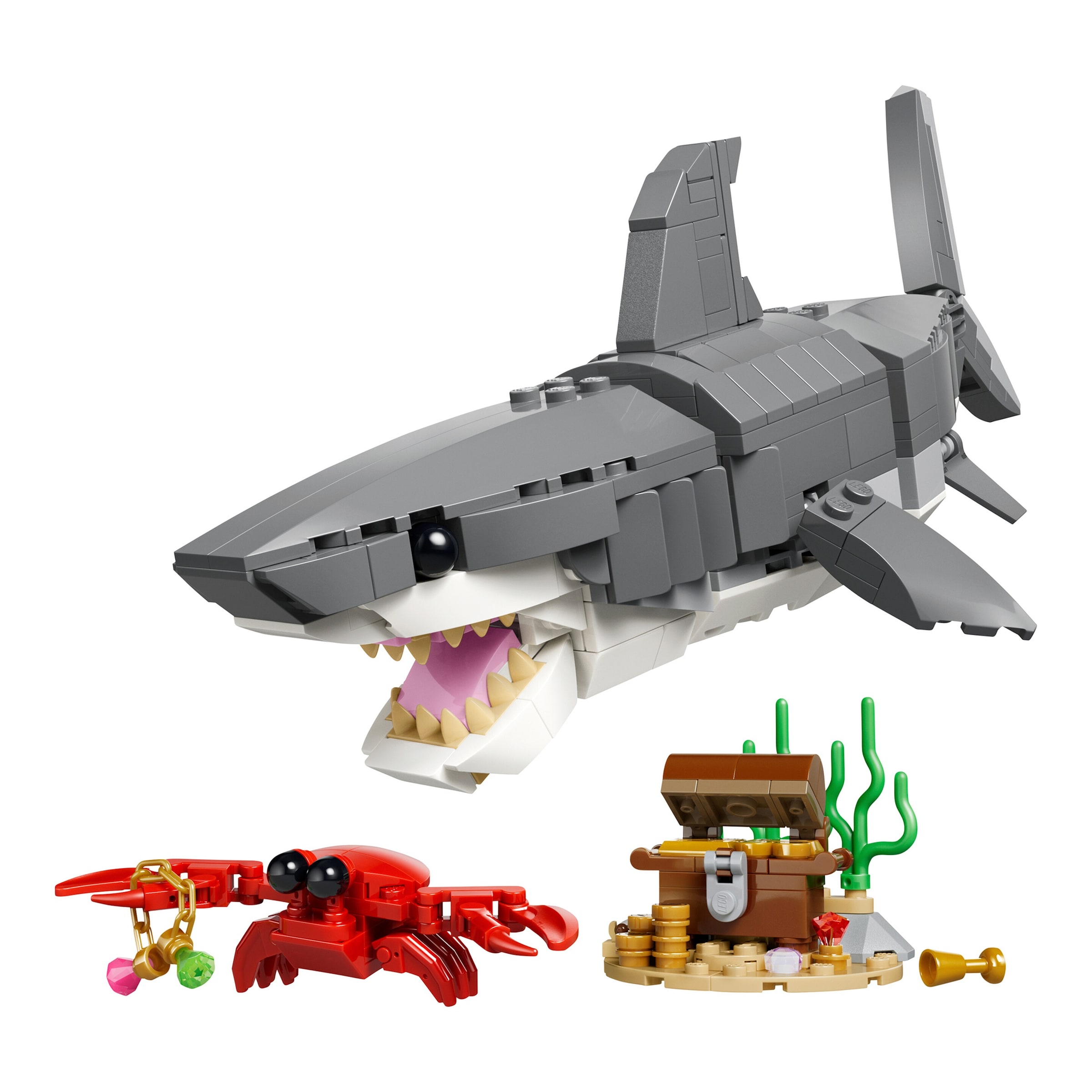 Lego Creator 31381 Wilder Hai mit Schatztruhe