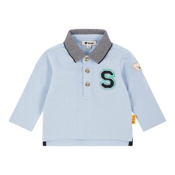 Poloshirt langarm Piqué