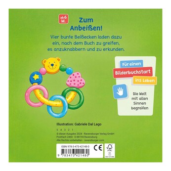 Pappbilderbuch Mein allererstes Beißbuch