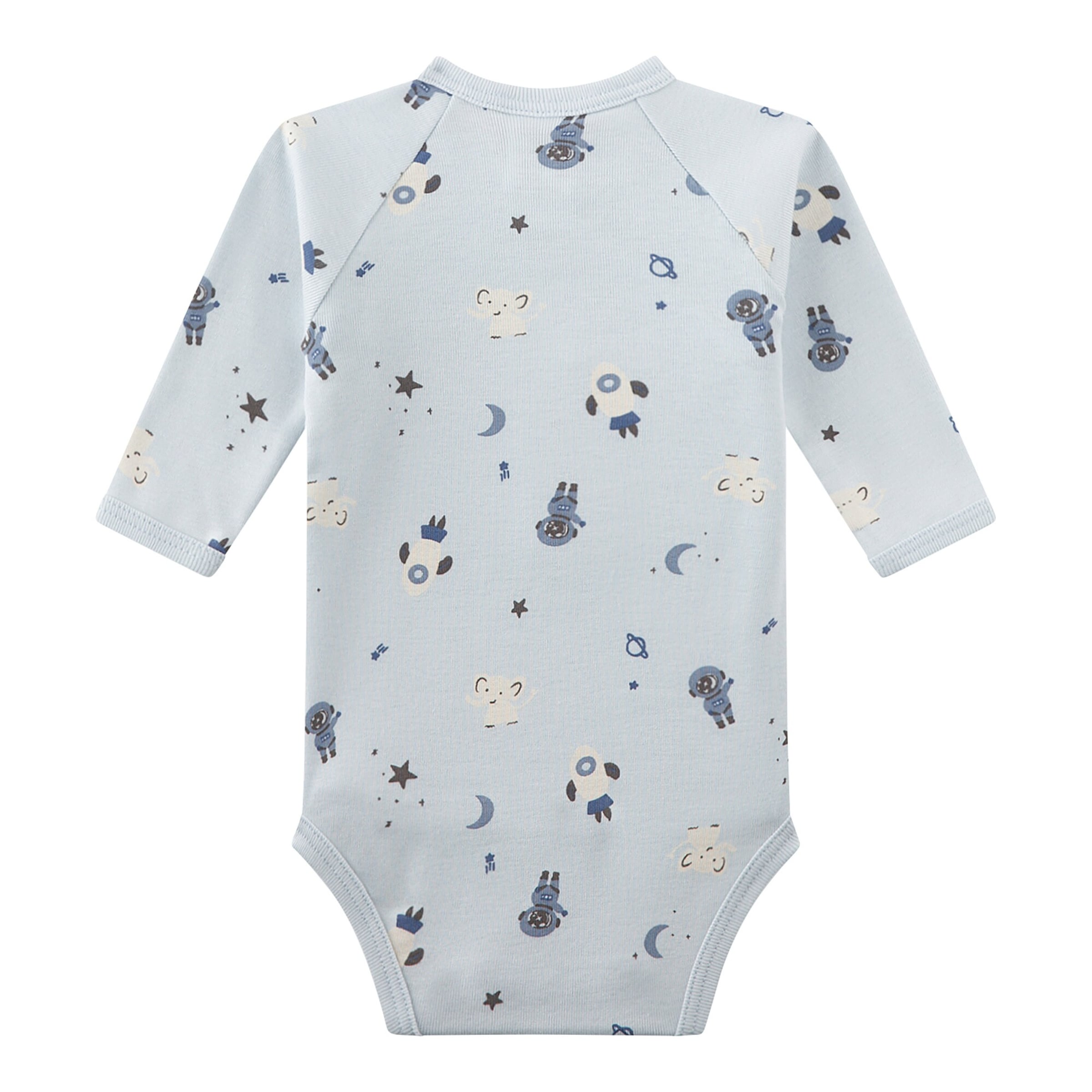 Sanetta Wickelbody langarm Weltall