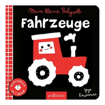 Pappbilderbuch Meine kleine Babywelt: Kontrastbuch Fahrzeuge  