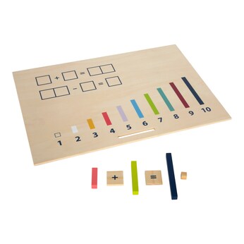 Lernbox Rechenstäbchen mit Zahlen Educate