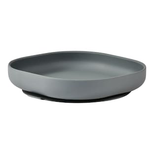 Assiette en silicone avec ventouse