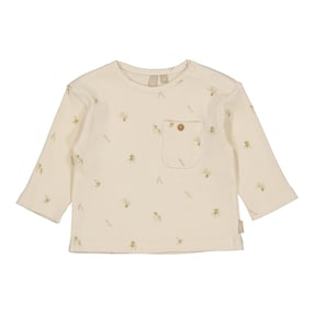 Shirt langarm Oliven Rippqualität