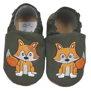 Kinderschuhe RecyStep Fuchs grün