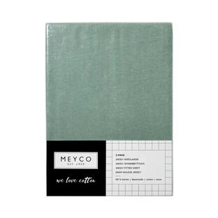 2er-Pack Jersey-Spannbetttücher 60x120 cm