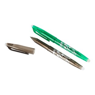 Kugelschreiber mit Radierer, 2 Stück