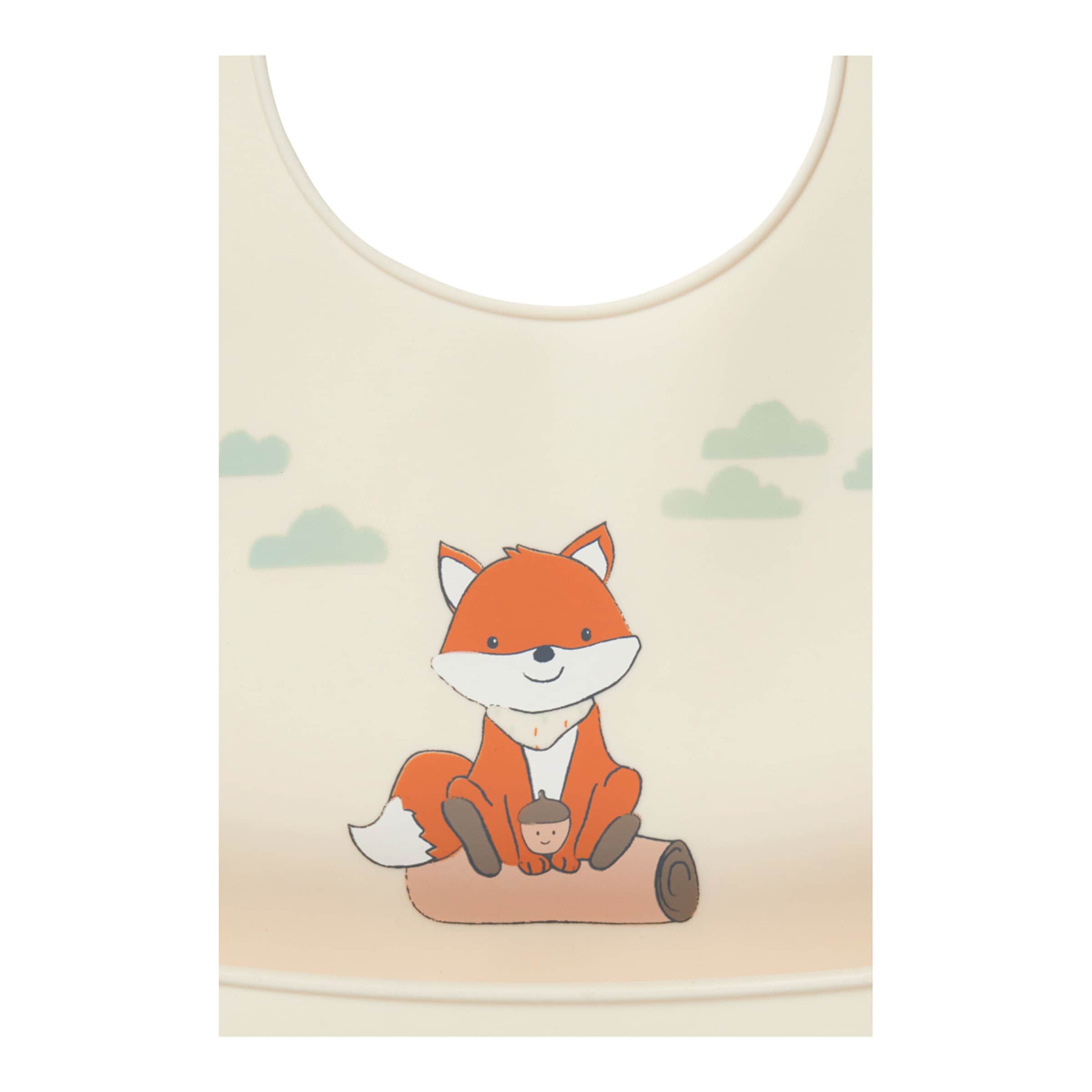 Silikonlätzchen mit Auffangschale