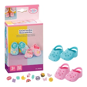 Puppen Badeschuhe mit Pins 2 Paar 43cm