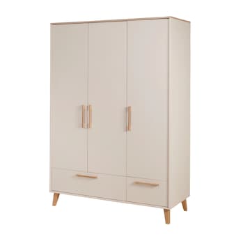 Kleiderschrank 3 türig Jil 