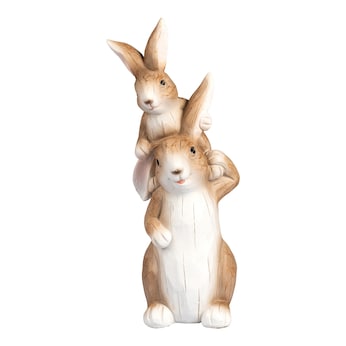 Figurine déco «Lapins»