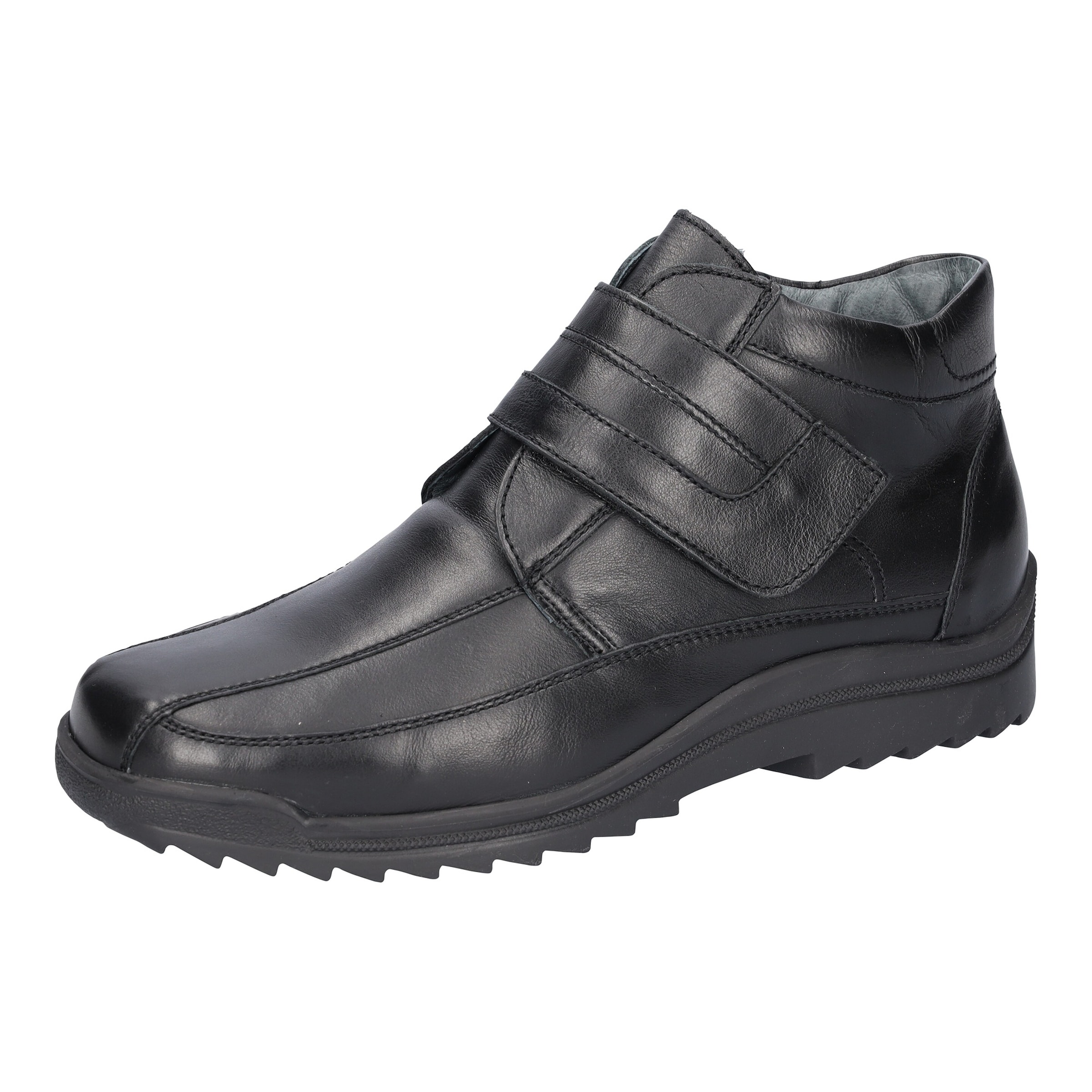 Herren-Lederstiefel "Kai” 43 schwarz