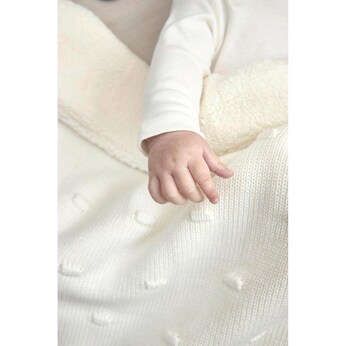 Babydecke Knots Teddy 75x100 cm 2.0 TOG