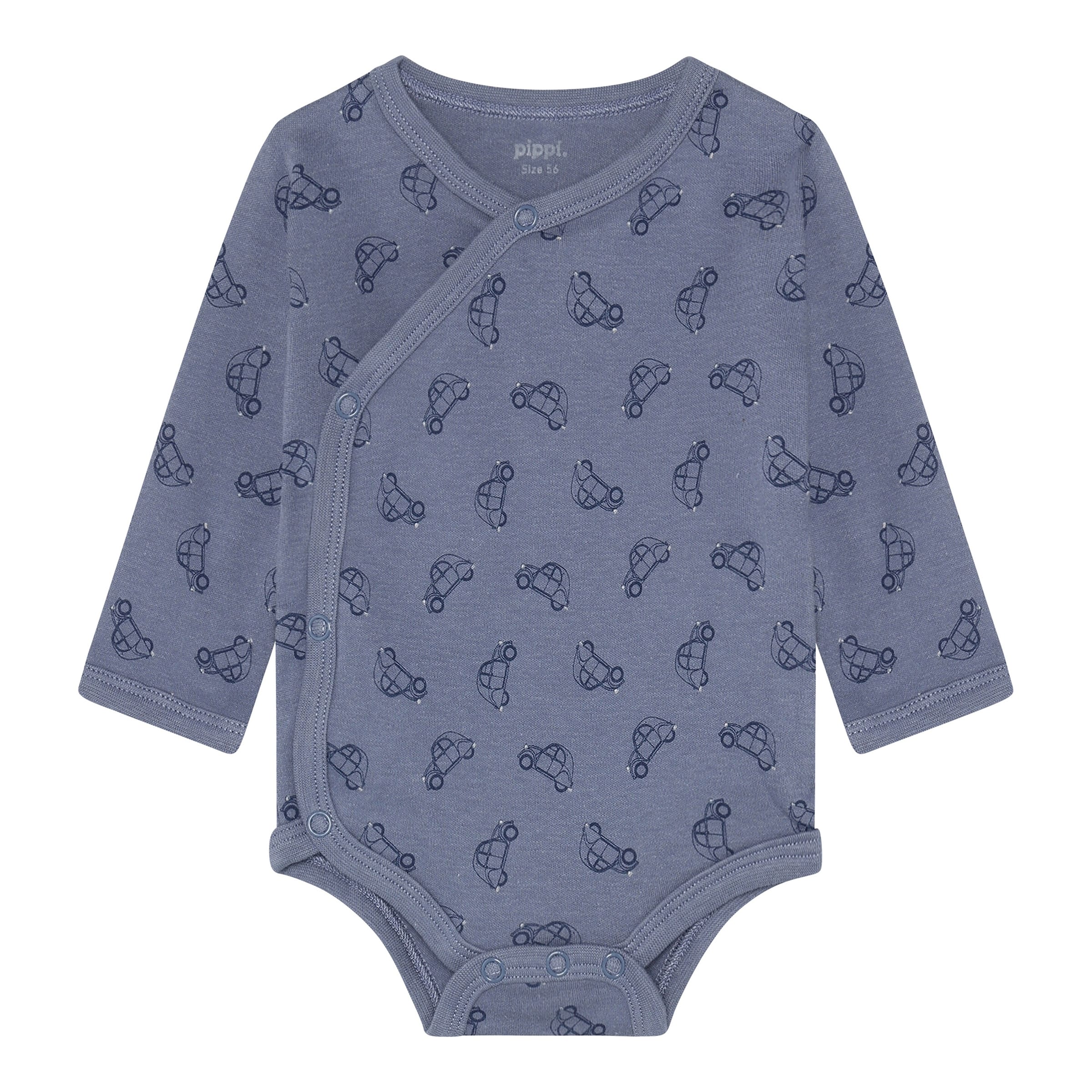 Thumbnail - Pippi 4er-Pack Wickelbody langarm