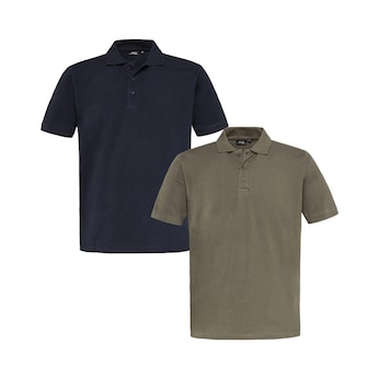 Polos homme «Hugo», 2 pièces