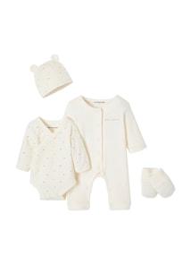 Bio-Kollektion: Baby-Set für Neugeborene, 4 Teile