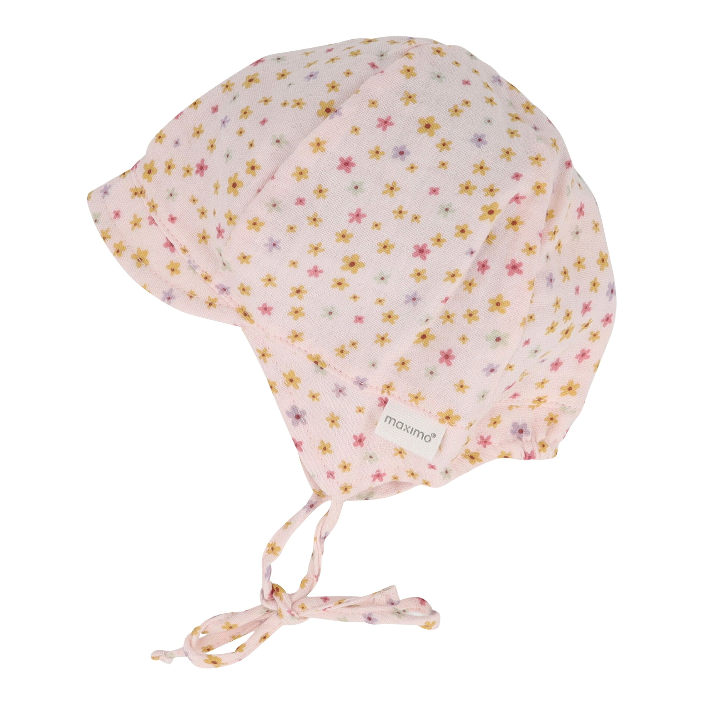 Maximo Mütze mit Schild und UV-Schutz Blumen