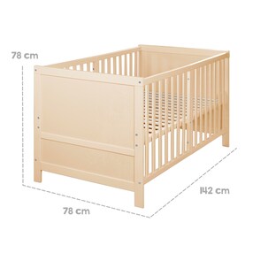 Kombi-Kinderbett 70 x 140 cm mit Matratze  Easy Sleep