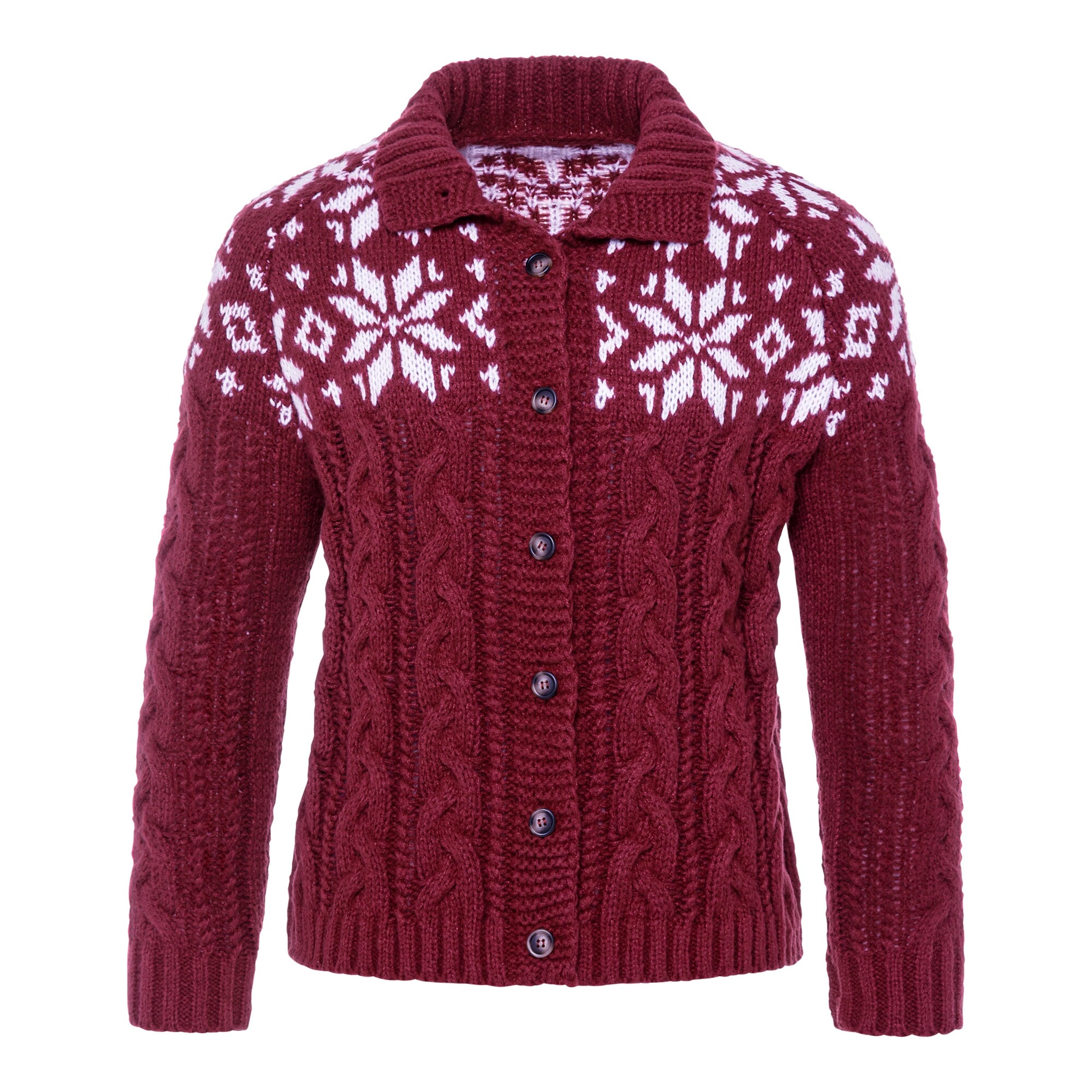 Zopfstrick-Cardigan „Frida“