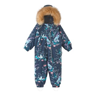 Schneeoverall Kapuze mit Fake Fur