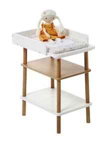 Puppen-Wickeltisch aus Holz FSC®