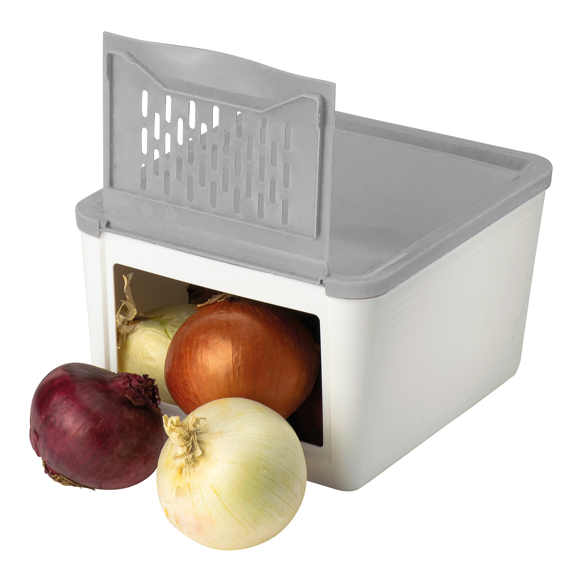 Zwiebel-Box, grau