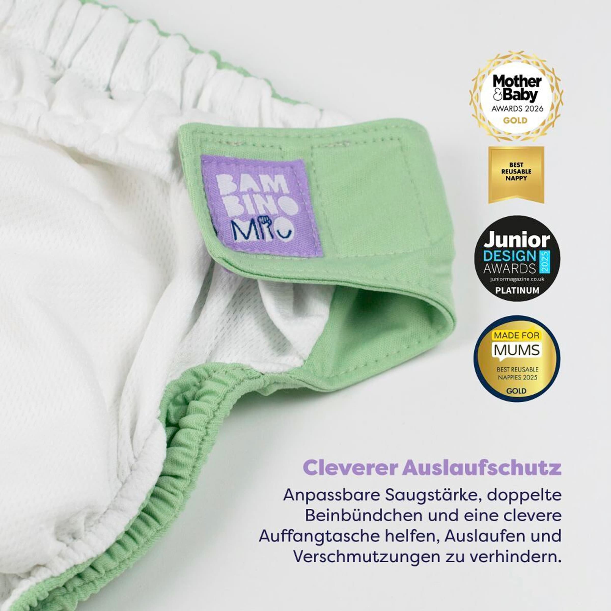 Bambino Mio Stoffwindeln ab Geburt