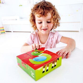 Würfelpuzzle Bauernhof