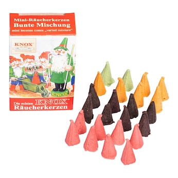 Lot de 24 bougies parfumées différentes «Mélange coloré»