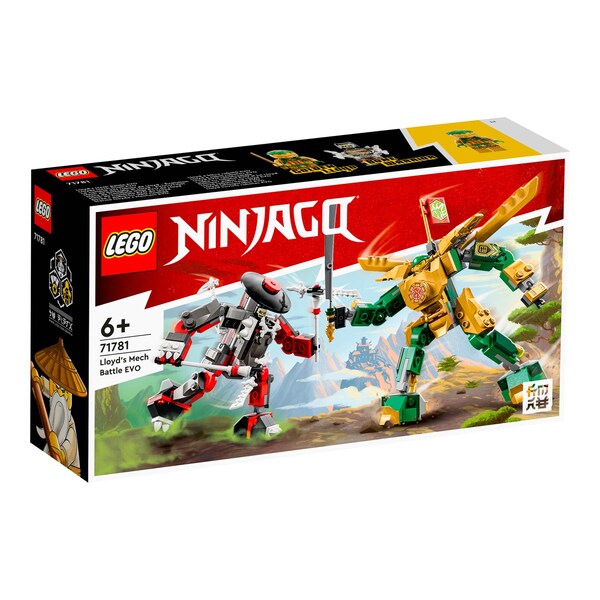 LEGO® - NINJAGO - baby-walz EVO 71781 Mech-Duell Lloyds 