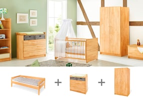 Jugendzimmer-Set „Natura” breit, 3-tlg.