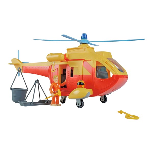 Brandweerman Sam Helicopter Wallaby 2 met figuur