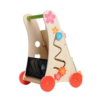 Lauflernwagen Spielzeug 2-in-1 aus Holz