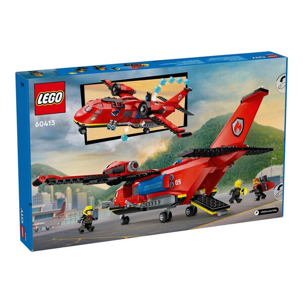 LEGO® - CITY - 60413 L'avion de sauvetage des pompiers