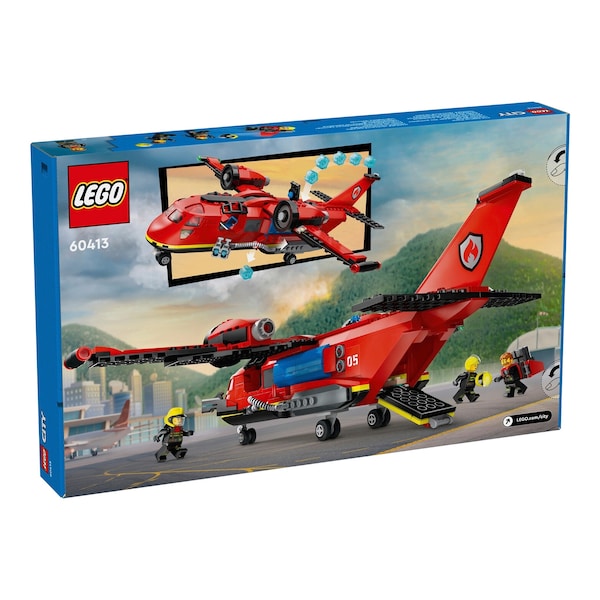LEGO® - CITY - 60413 L'avion de sauvetage des pompiers