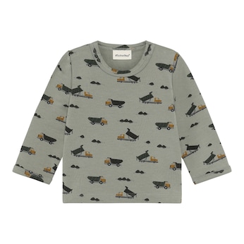 Shirt langarm Baustellenfahrzeuge