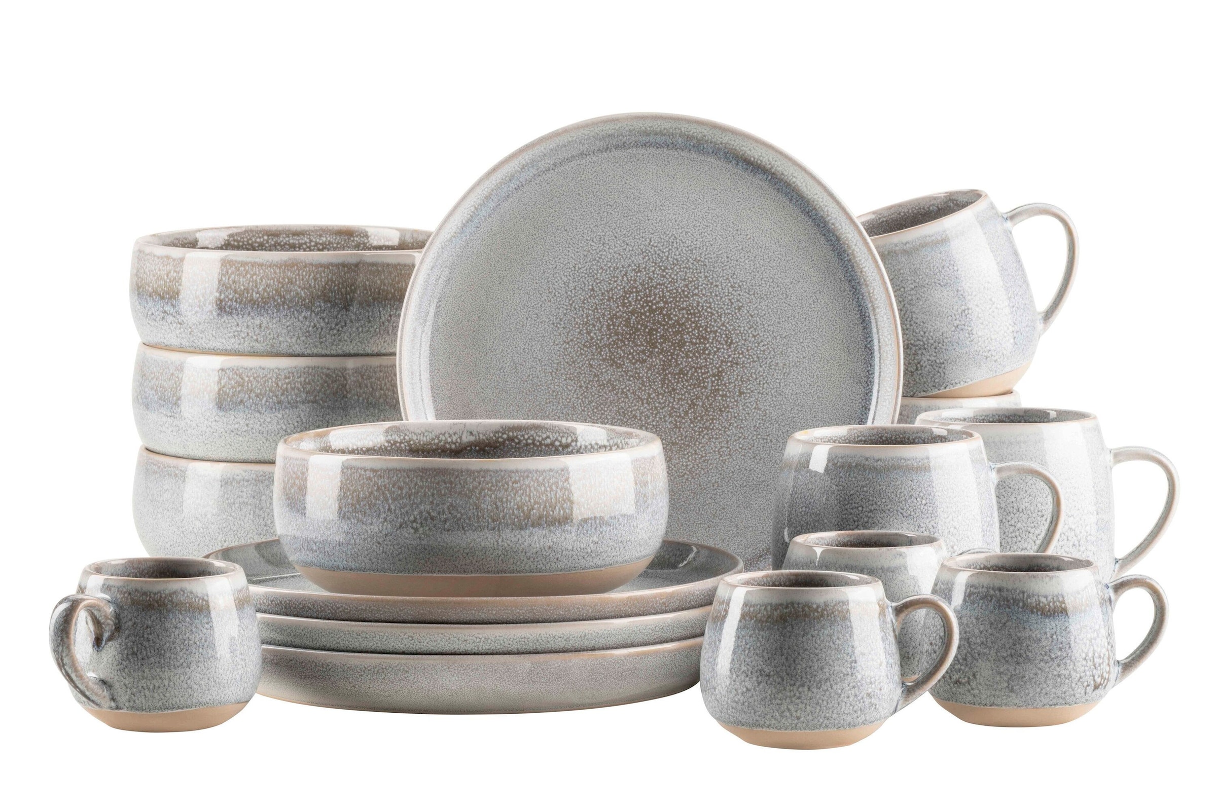 Frühstück Set, Steinzeug Aquata