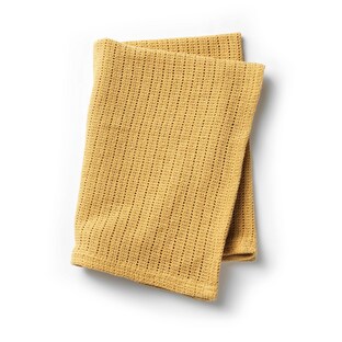 Strickdecke - Gold