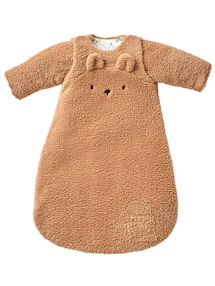 Baby Winterschlafsack GRÜNER WALD, Ärmel abnehmbar