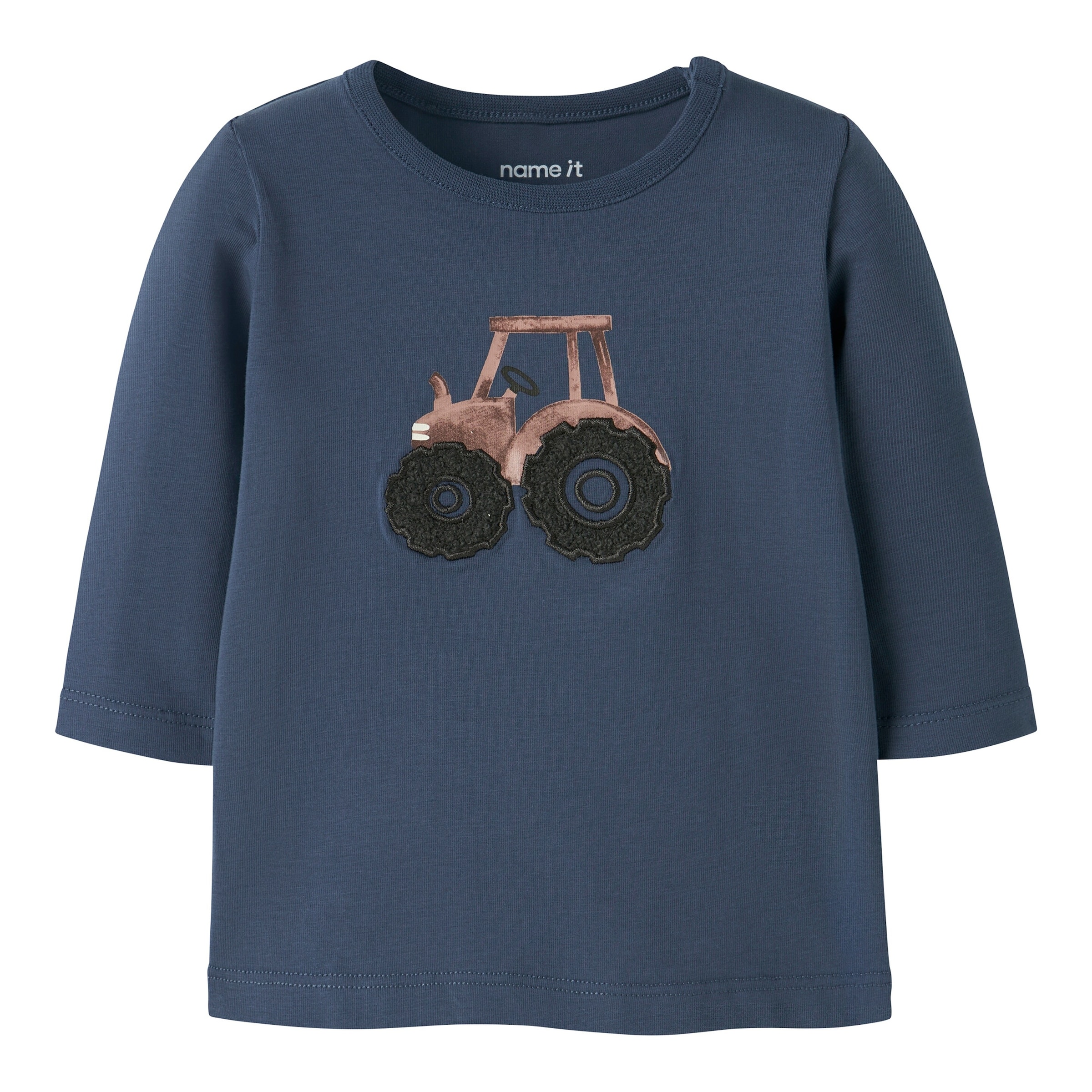 Name It Blau Shirt Langarm Traktor - Bild 2