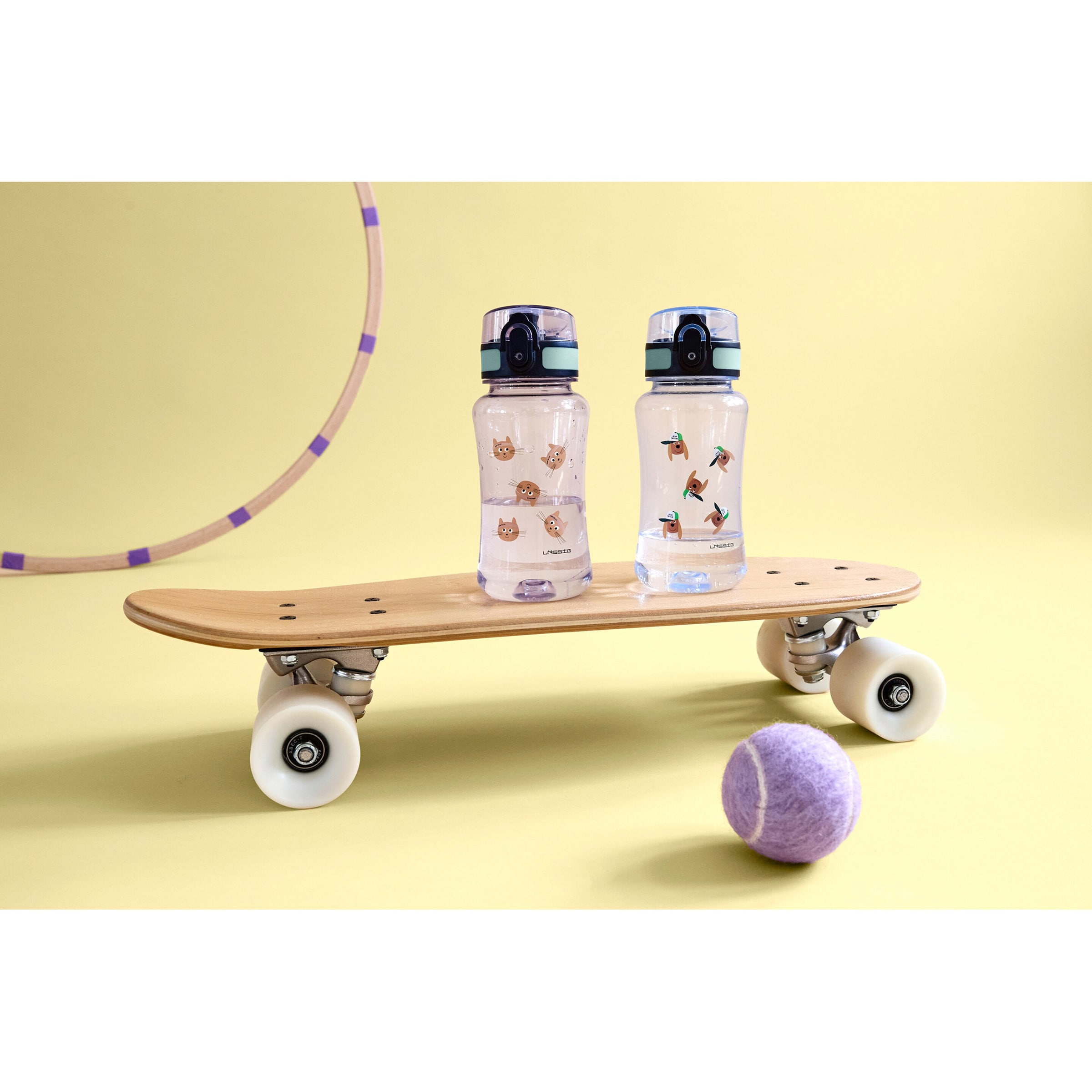 Trinkflasche Tiny Team, 420 ml