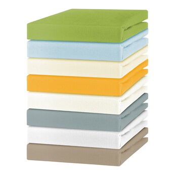 Jersey-Spannbetttuch wasserdicht 60x120 cm