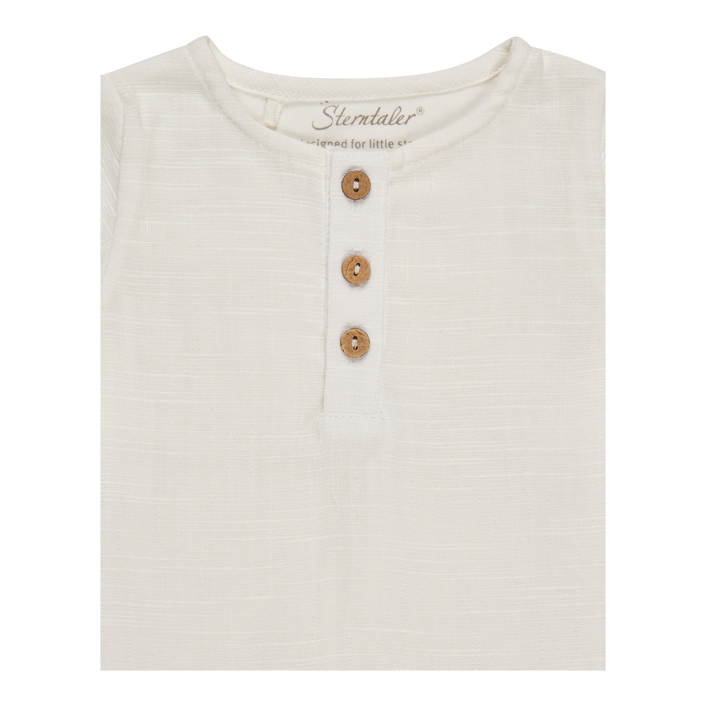 Shirt langarm Leinenoptik