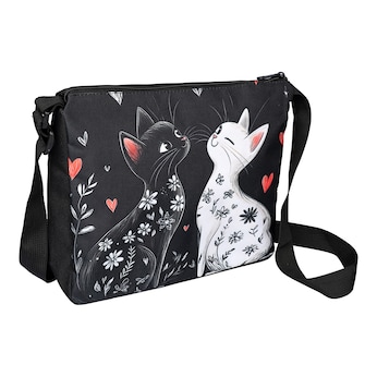 Sac chats à bandoulière «Lola & Larry»