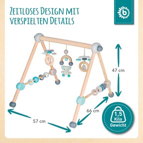 Spielbogen aus Holz - ab Geburt