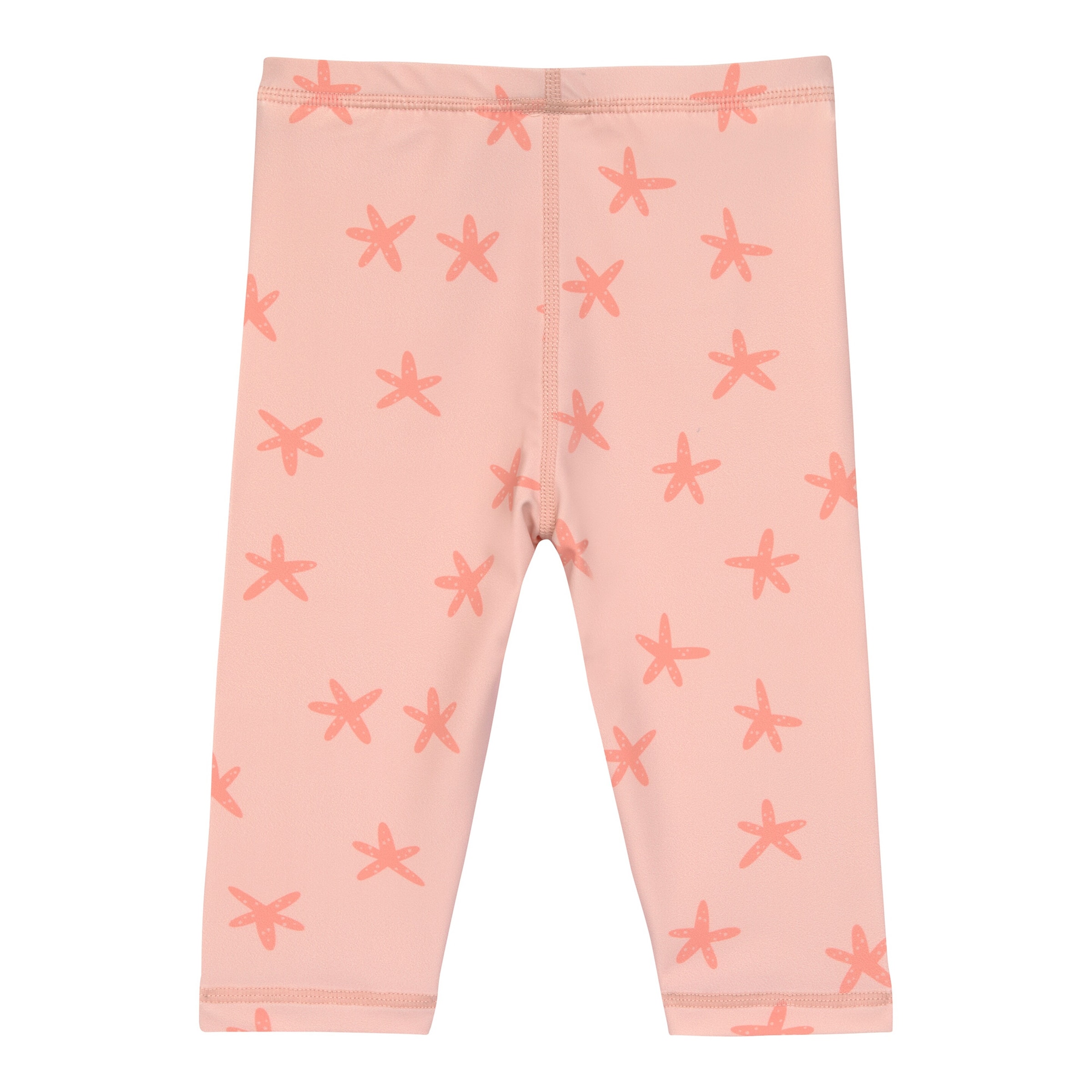Capri-Schwimmleggings mit Windeleinsatz und UV-Schutz Seesterne