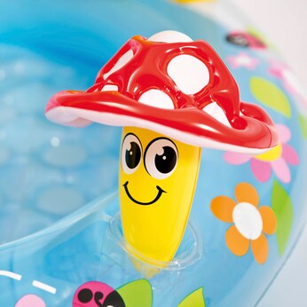 Baby-Pool Mushroom mit Verdeck